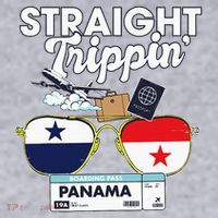 Straight Trippin Panama Vacation Travel Trip Matching Women's Sweatshirt thumb 2