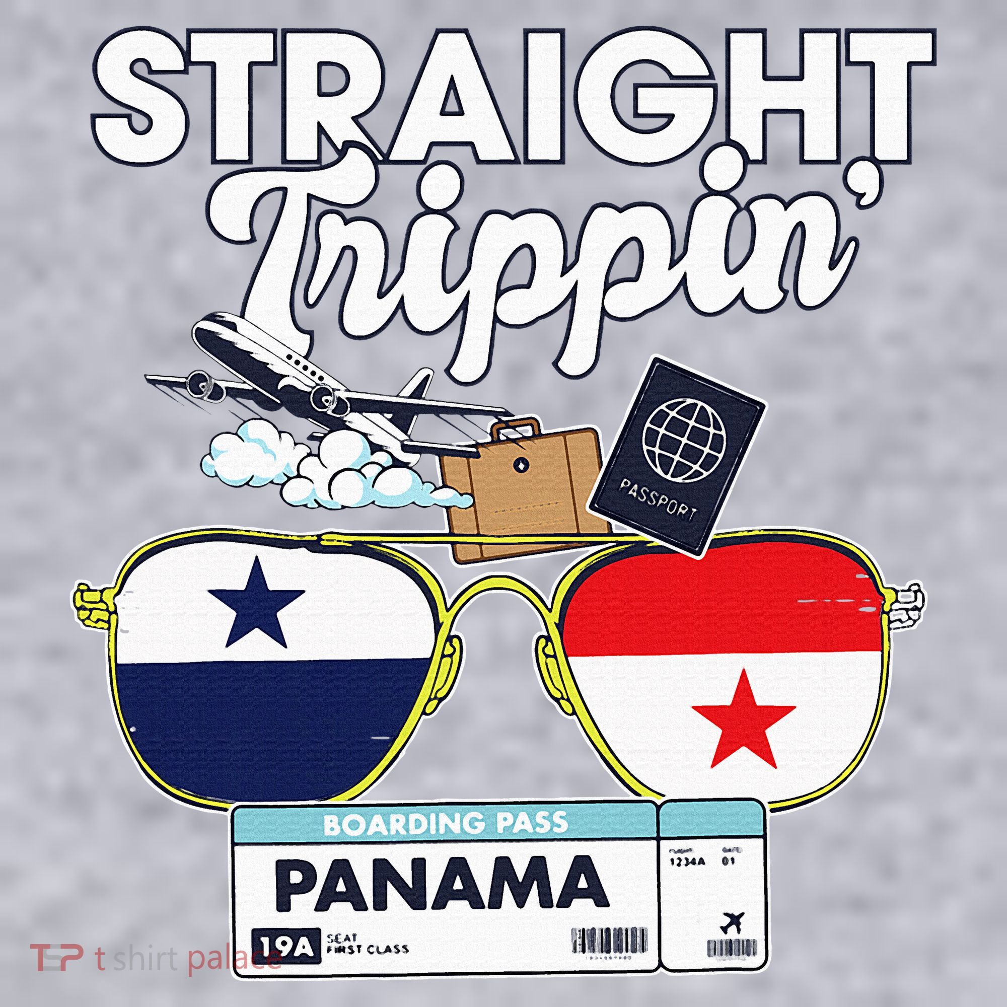 Straight Trippin Panama Vacation Travel Trip Matching Women's Sweatshirt