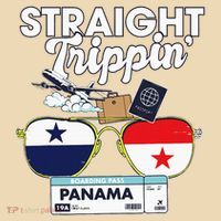 Straight Trippin Panama Vacation Travel Trip Matching Tote Bag thumb 4