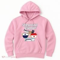 Straight Trippin Panama Vacation Travel Trip Matching Hoodie thumb 0