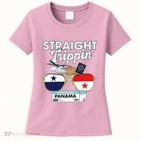 Straight Trippin Panama Vacation Travel Trip Matching Women's T-Shirt thumb 0