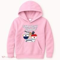Straight Trippin Panama Vacation Travel Trip Matching Kids Hoodie thumb 0