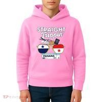 Straight Trippin Panama Vacation Travel Trip Matching Kids Hoodie thumb 4