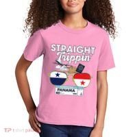 Straight Trippin Panama Vacation Travel Trip Matching Kids T-Shirt thumb 2