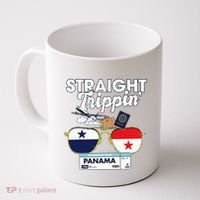 Straight Trippin Panama Vacation Travel Trip Matching Coffee Mug thumb 0