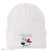Straight Trippin Panama Vacation Travel Trip Matching Beanie thumb 0