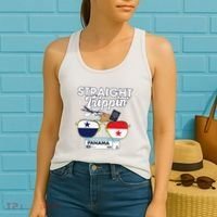 Straight Trippin Panama Vacation Travel Trip Matching Women's Tank Top thumb 2