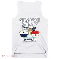 Straight Trippin Panama Vacation Travel Trip Matching Tank Top thumb 0