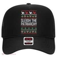 Sleigh The Patriarchy Feminist Christmas Lover Great Gift Hat thumb 0