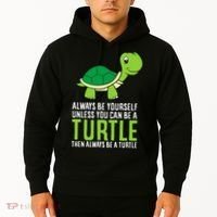 Sea Turtle Pet Always Be Yourself Unless You Can Be A Turtle Hoodie thumb 2