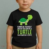 Sea Turtle Pet Always Be Yourself Unless You Can Be A Turtle Toddler T-Shirt thumb 2