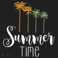Summer Time Palm Tree Women's Sweatshirt thumb 2