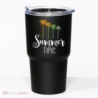 Summer Time Palm Tree Tumbler thumb 0
