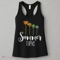 Summer Time Palm Tree Women's Tank Top thumb 3