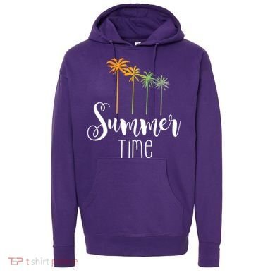 Summer Time Palm Tree Hoodie