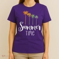 Summer Time Palm Tree T-Shirt thumb 4
