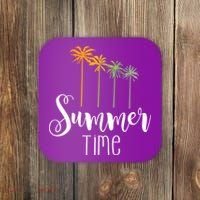 Summer Time Palm Tree Coaster thumb 0