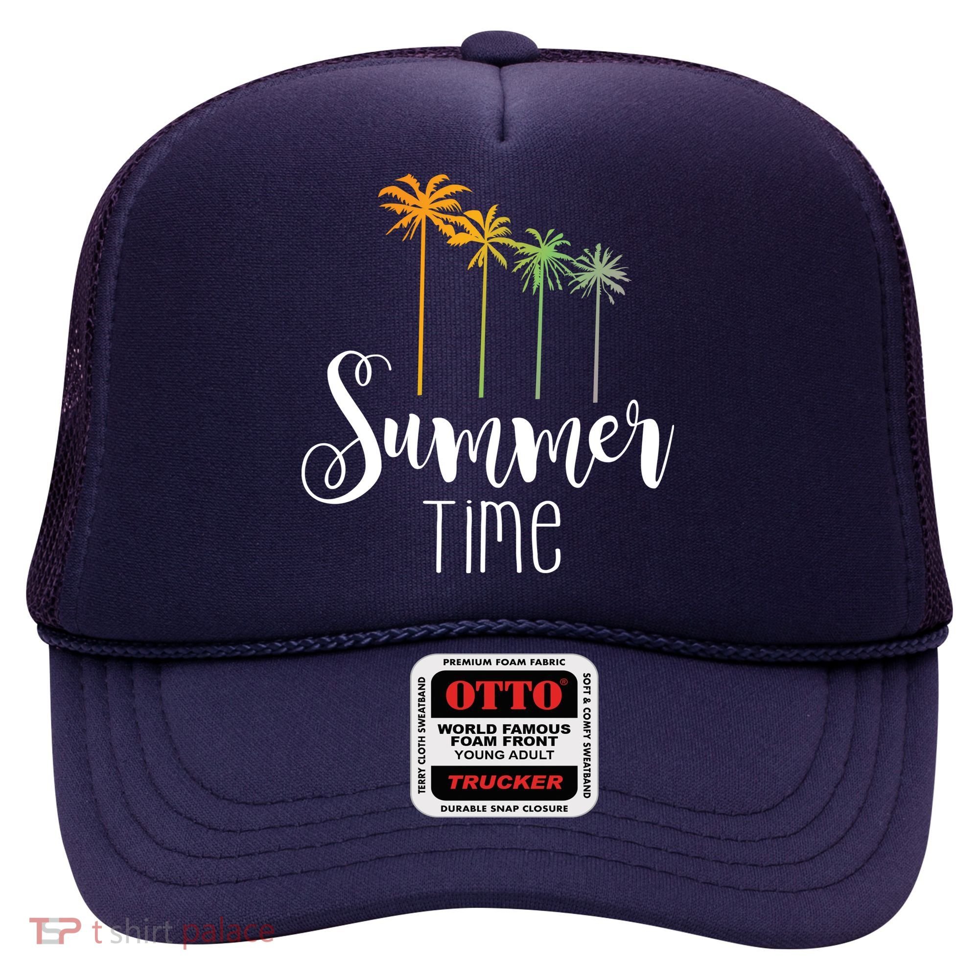 Summer Time Palm Tree Hat