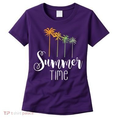 Summer Time Palm Tree Women's T-Shirt