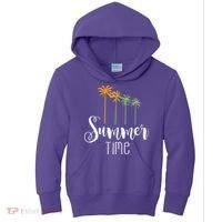 Summer Time Palm Tree Kids Hoodie thumb 0