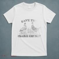 Save The Prairie Chicken Apparel Vintage Conservation T-Shirt thumb 5