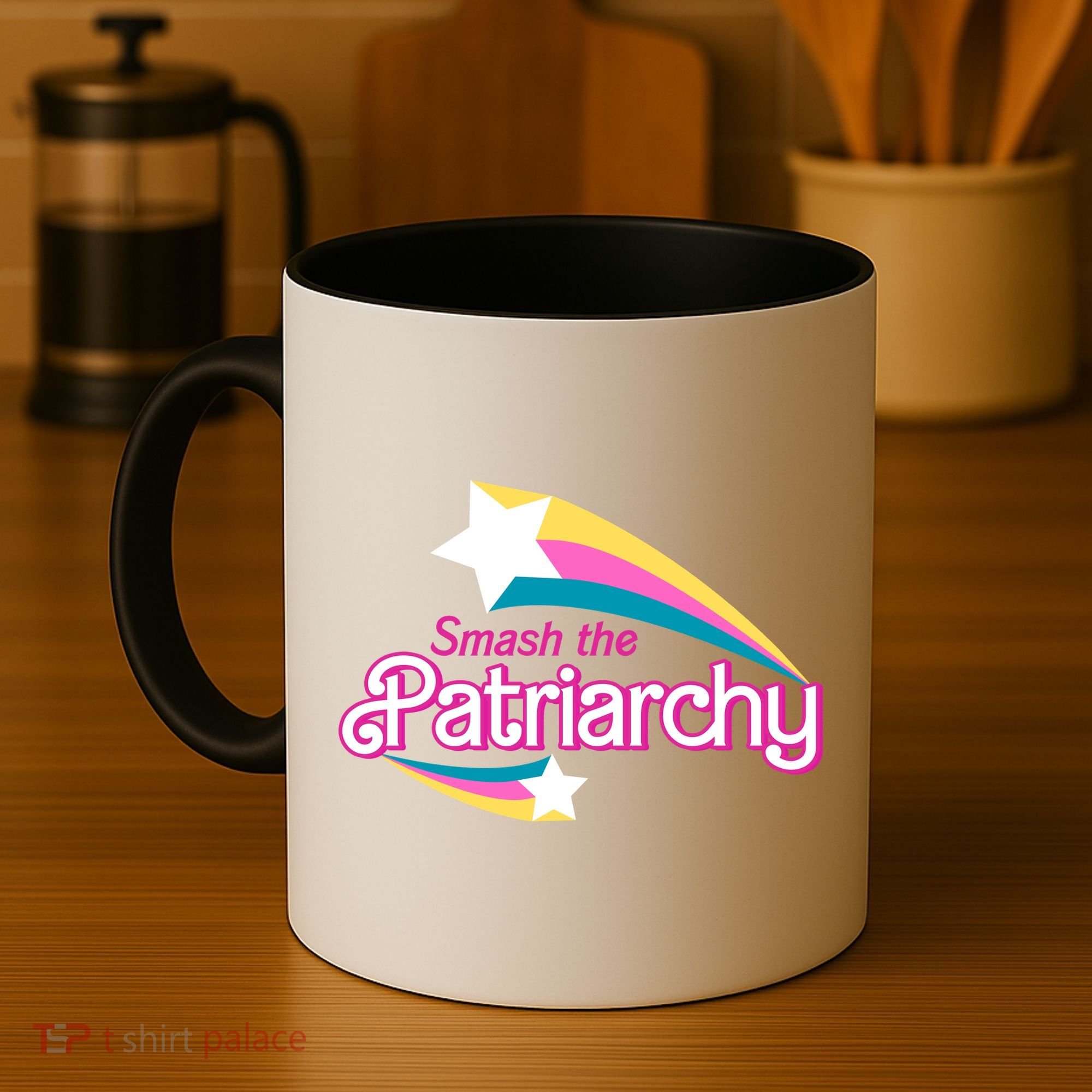 Smash The Patriarchy Feminism Coffee Mug