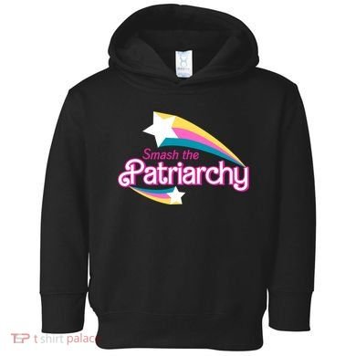 Smash The Patriarchy Feminism Toddler Hoodie