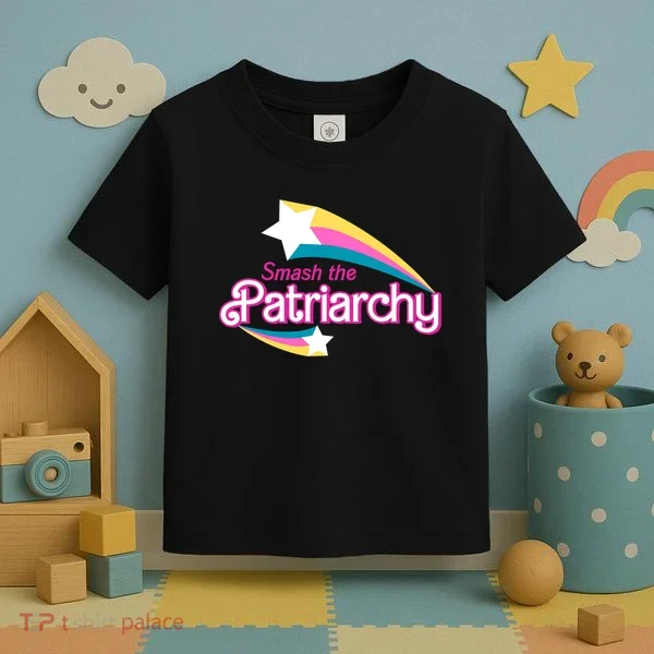Smash The Patriarchy Feminism Toddler T-Shirt