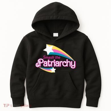 Smash The Patriarchy Feminism Kids Hoodie