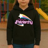 Smash The Patriarchy Feminism Kids Hoodie thumb 3