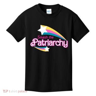 Smash The Patriarchy Feminism Kids T-Shirt