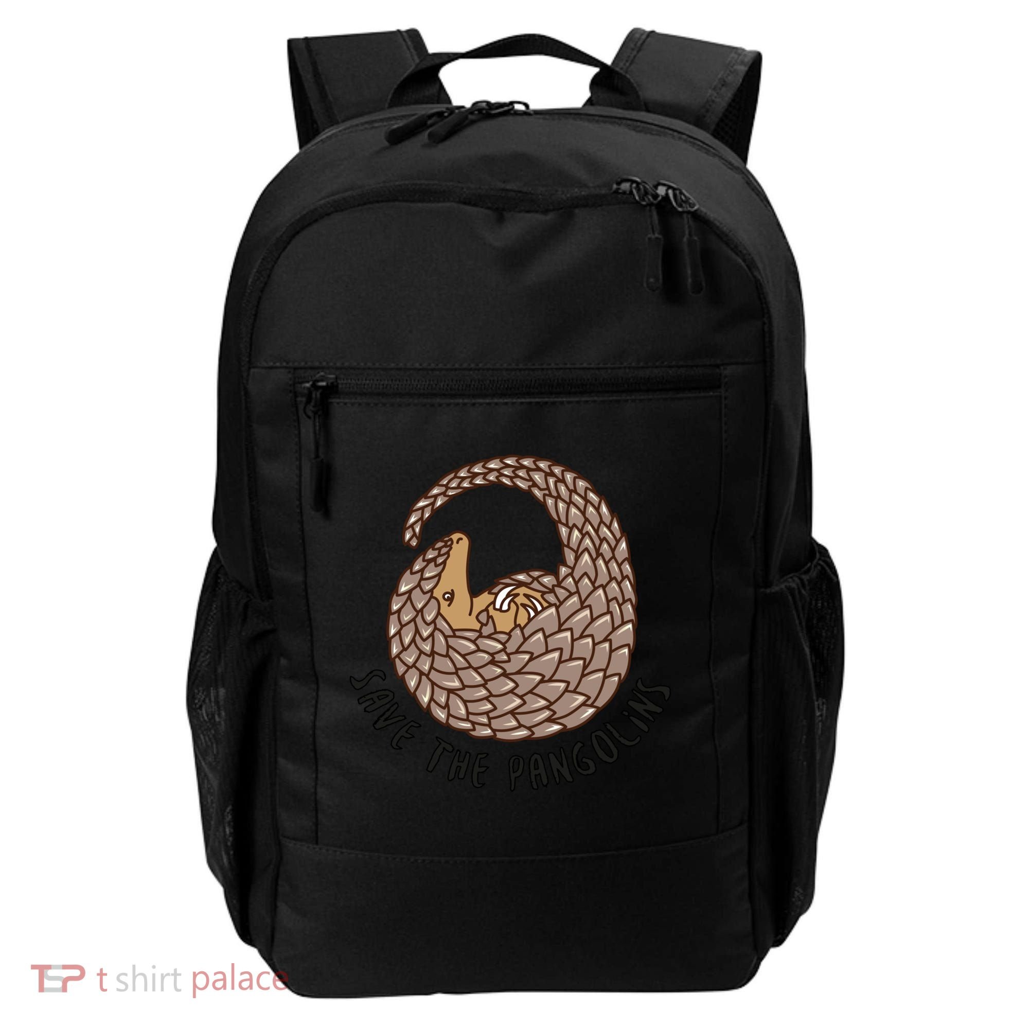 Save The Pangolins Gift Wildlife Conservation Gift Backpack