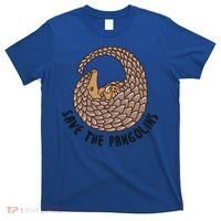 Save The Pangolins Gift Wildlife Conservation Gift T-Shirt thumb 0