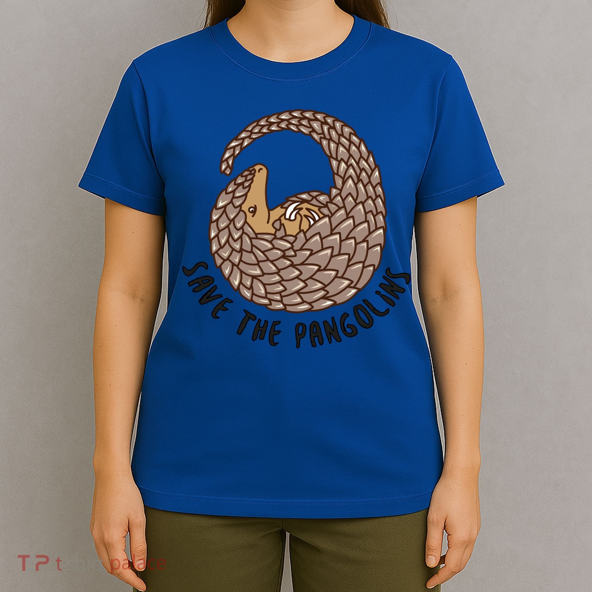 Save The Pangolins Gift Wildlife Conservation Gift T-Shirt