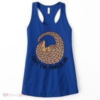 Save The Pangolins Gift Wildlife Conservation Gift Women's Tank Top thumb 0