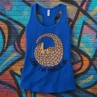Save The Pangolins Gift Wildlife Conservation Gift Women's Tank Top thumb 3
