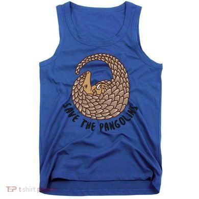 Save The Pangolins Gift Wildlife Conservation Gift Tank Top