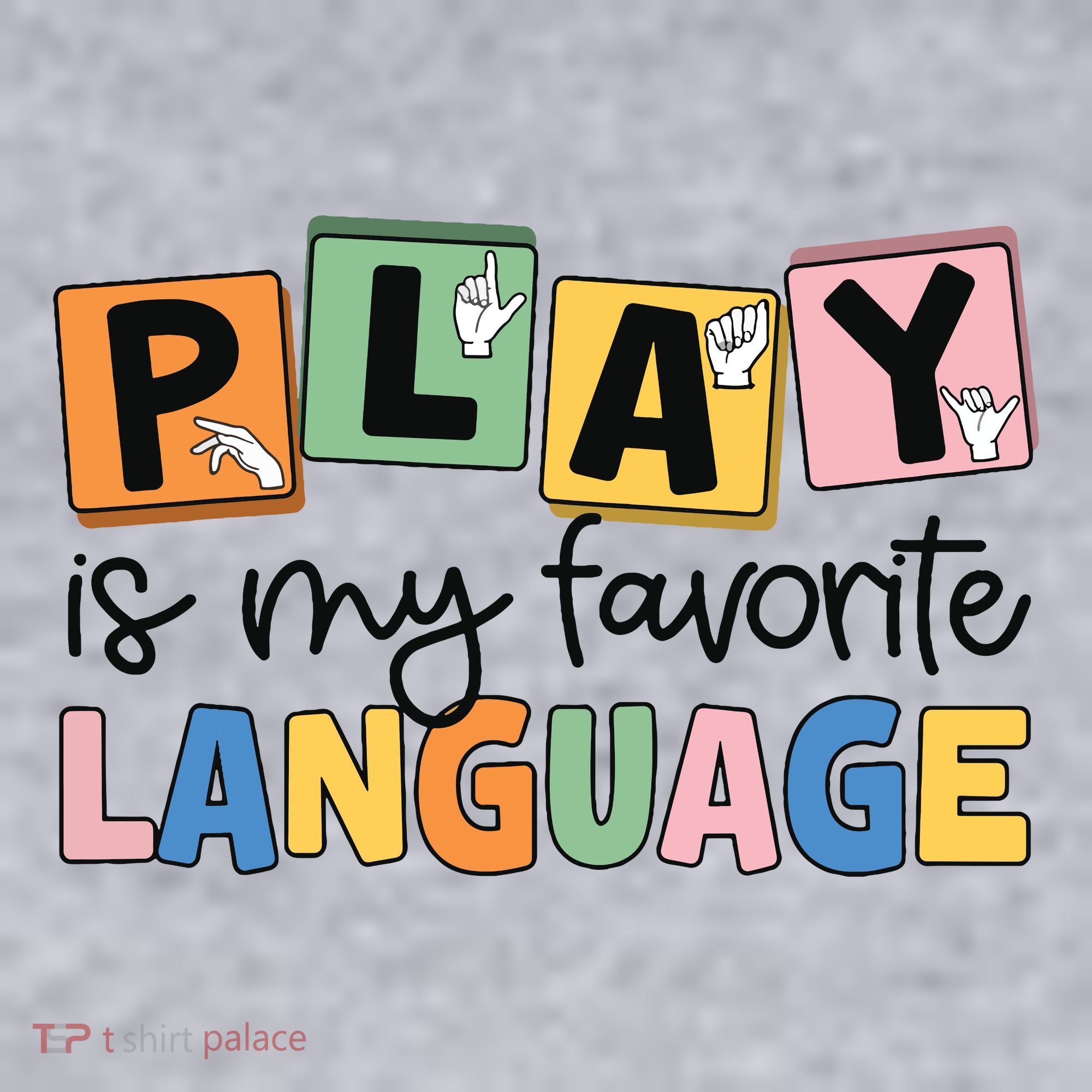 Speech Therapy Play Is My Favorite Language Slp Women's Sweatshirt