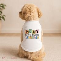 Speech Therapy Play Is My Favorite Language Slp Doggie Tank thumb 2