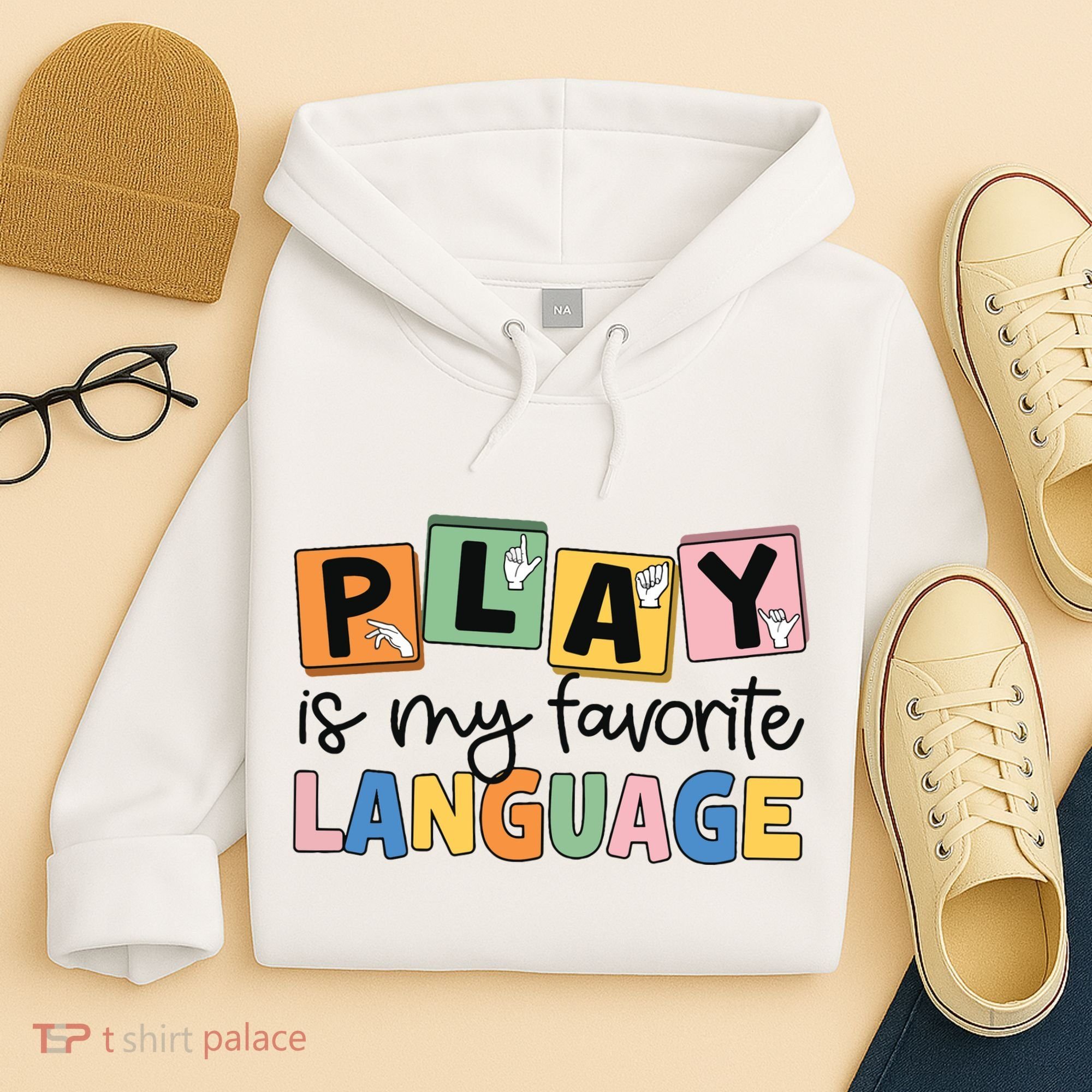 Speech Therapy Play Is My Favorite Language Slp Hoodie