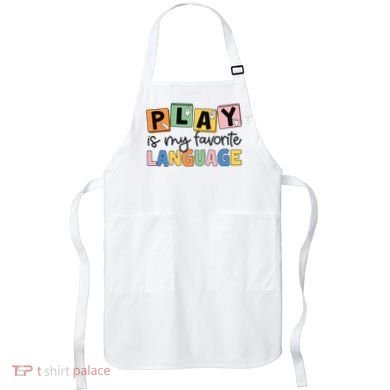 Speech Therapy Play Is My Favorite Language Slp Apron