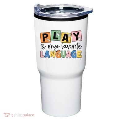 Speech Therapy Play Is My Favorite Language Slp Tumbler