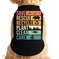 Save The Planet Climate Change Earth Day Doggie Tank thumb 0