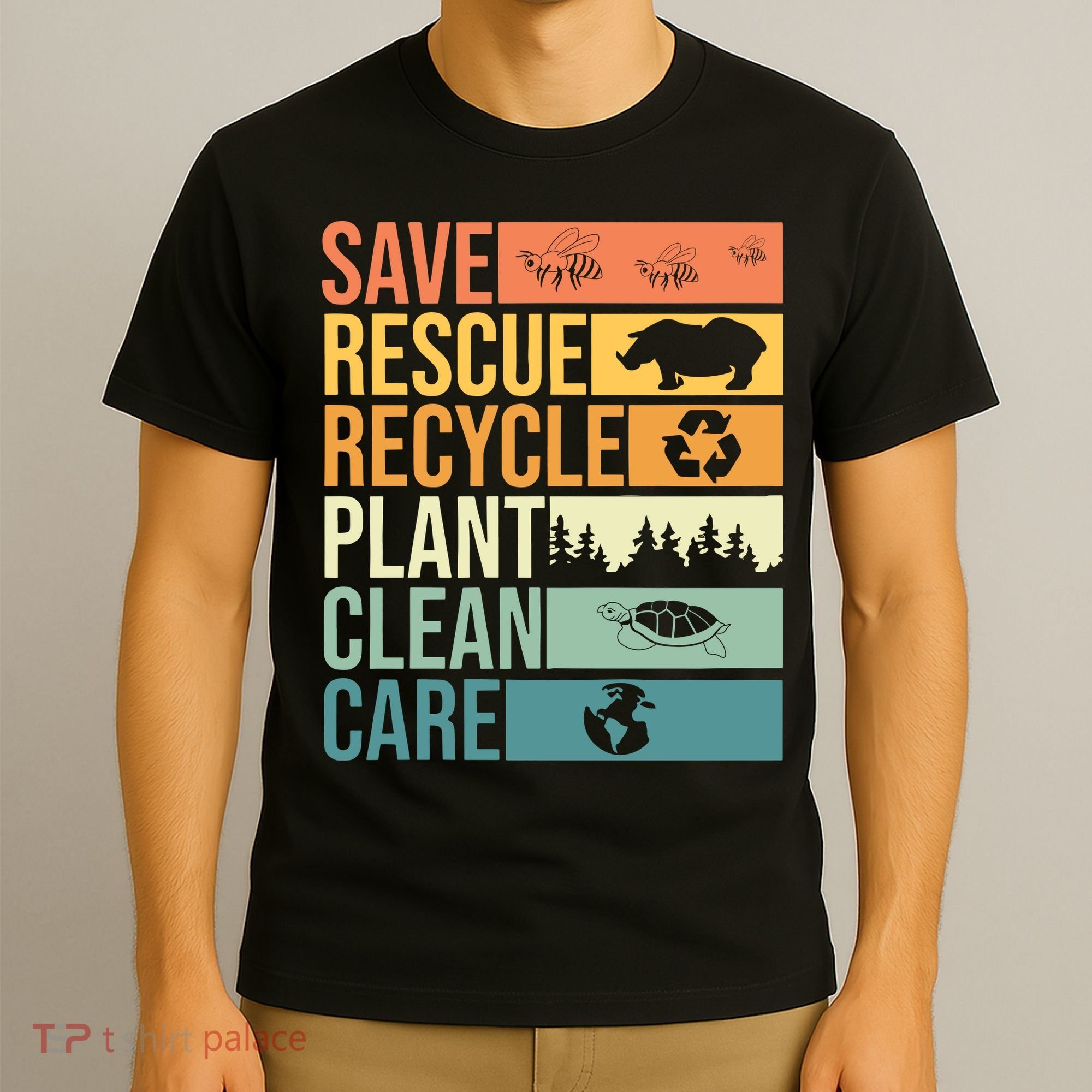 Save The Planet Climate Change Earth Day T-Shirt