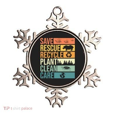 Save The Planet Climate Change Earth Day Ornament