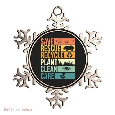 Save The Planet Climate Change Earth Day Ornament