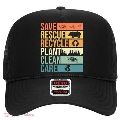 Save The Planet Climate Change Earth Day Hat