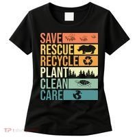 Save The Planet Climate Change Earth Day Women's T-Shirt thumb 0