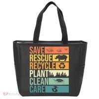 Save The Planet Climate Change Earth Day Tote Bag thumb 0