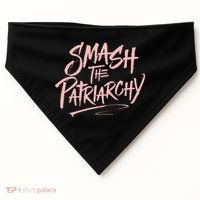 Smash The Patriarchy Meaningful Gift 'S Rights Gift Resist USA-Made Doggie Bandana thumb 0